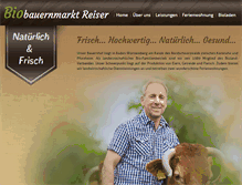 Tablet Screenshot of biobauernmarkt.de